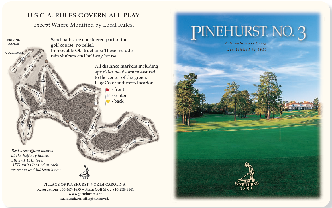 Pinehurst No. 3 Course 2021 Golf Vacation Packages Talamore Golf Resort